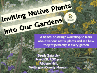 03 Mar 21 Design Workshop Seedy Saturday